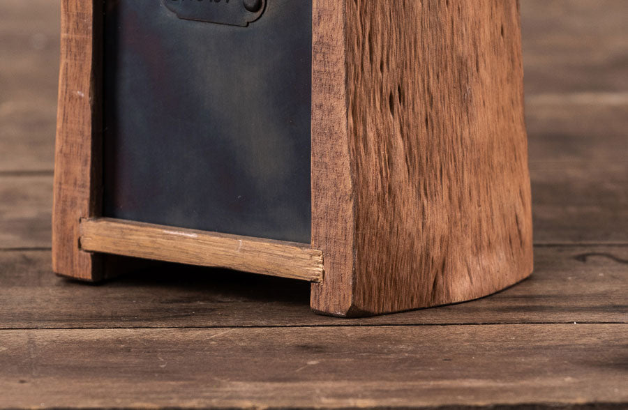 Rynx | Rustic wood pencil holder