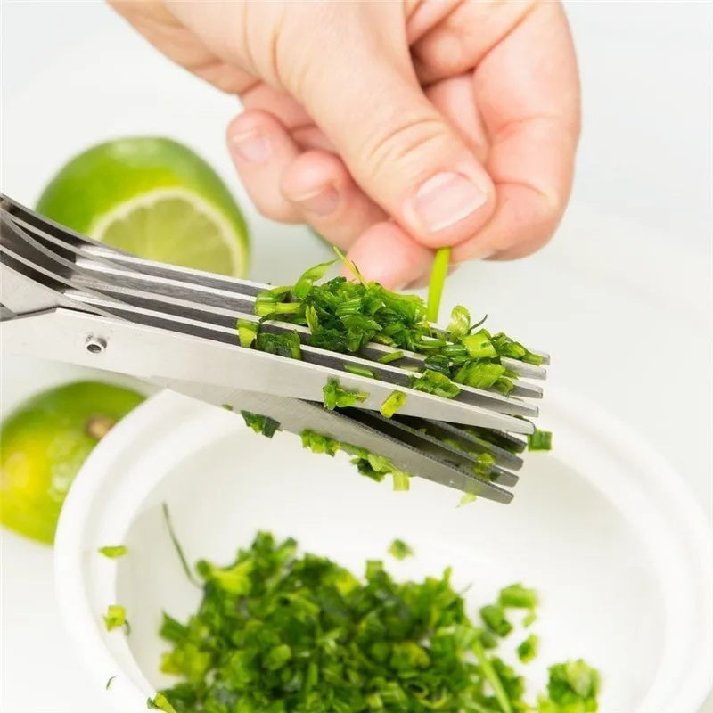 RYNX | Multifunctional Herb Cutter With 5 Blades