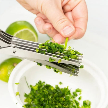 RYNX | Multifunctional Herb Cutter With 5 Blades