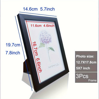 RYNX | Memories - Set of 3 Wooden Photo Frames