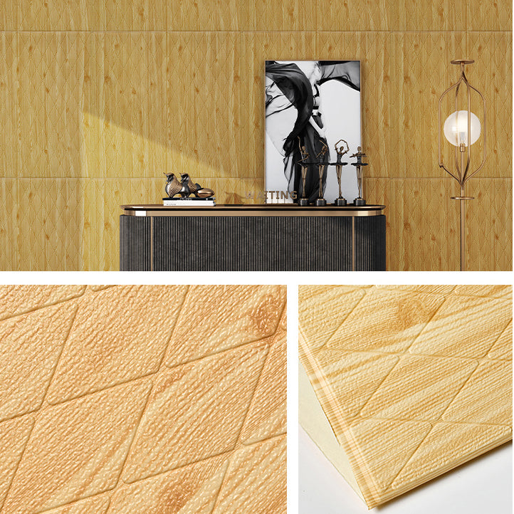 Rynx | Plastic Wall Paneling Peel and Stick 3D Wall Paneling with waterproof