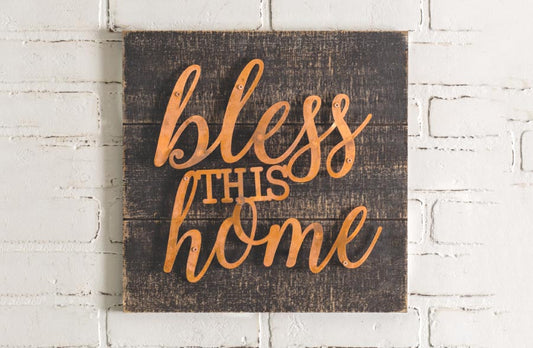 Rynx | Bless this home sign