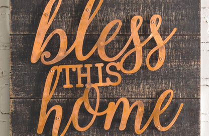 Rynx | Bless this home sign