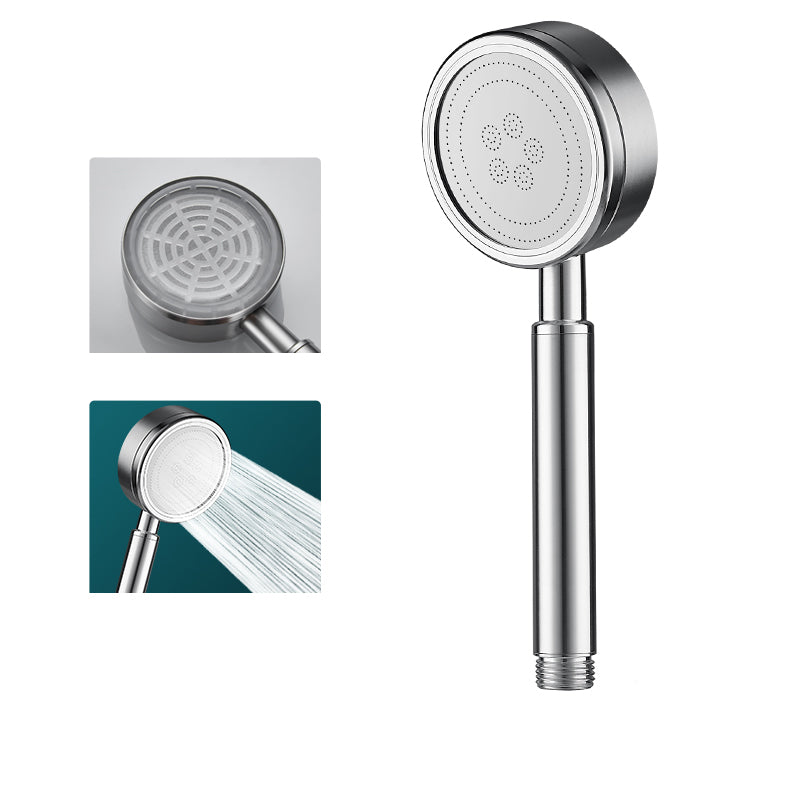 Rynx | Modern round hand shower water-saving shower head made of stainless steel