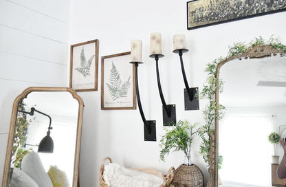 Rynx | Blacksmith Wall Sconce, Set of 3