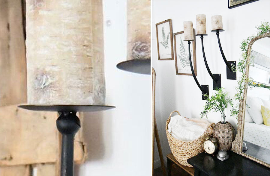 Rynx | Blacksmith Wall Sconce, Set of 3