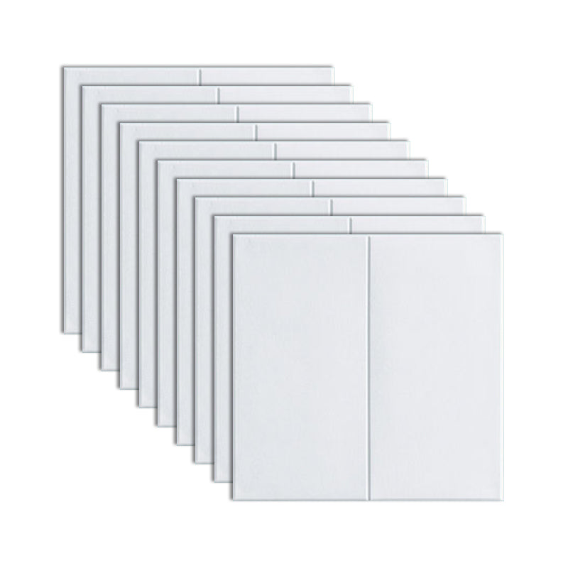 Rynx | Modern Style Plastic Wall Panel Living Room Peel and Stick 3D Wall Covering