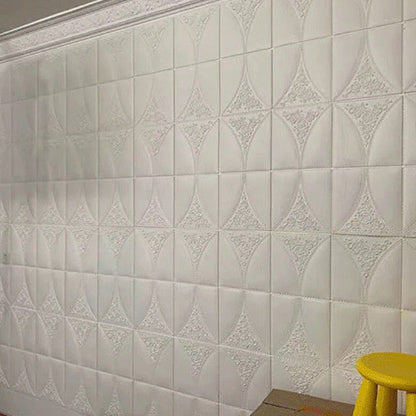 Rynx | Modern Style Plastic Wall Panel Living Room Peel and Stick 3D Wall Covering