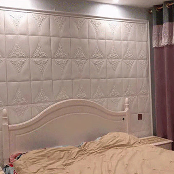 Rynx | Modern Style Plastic Wall Panel Living Room Peel and Stick 3D Wall Covering