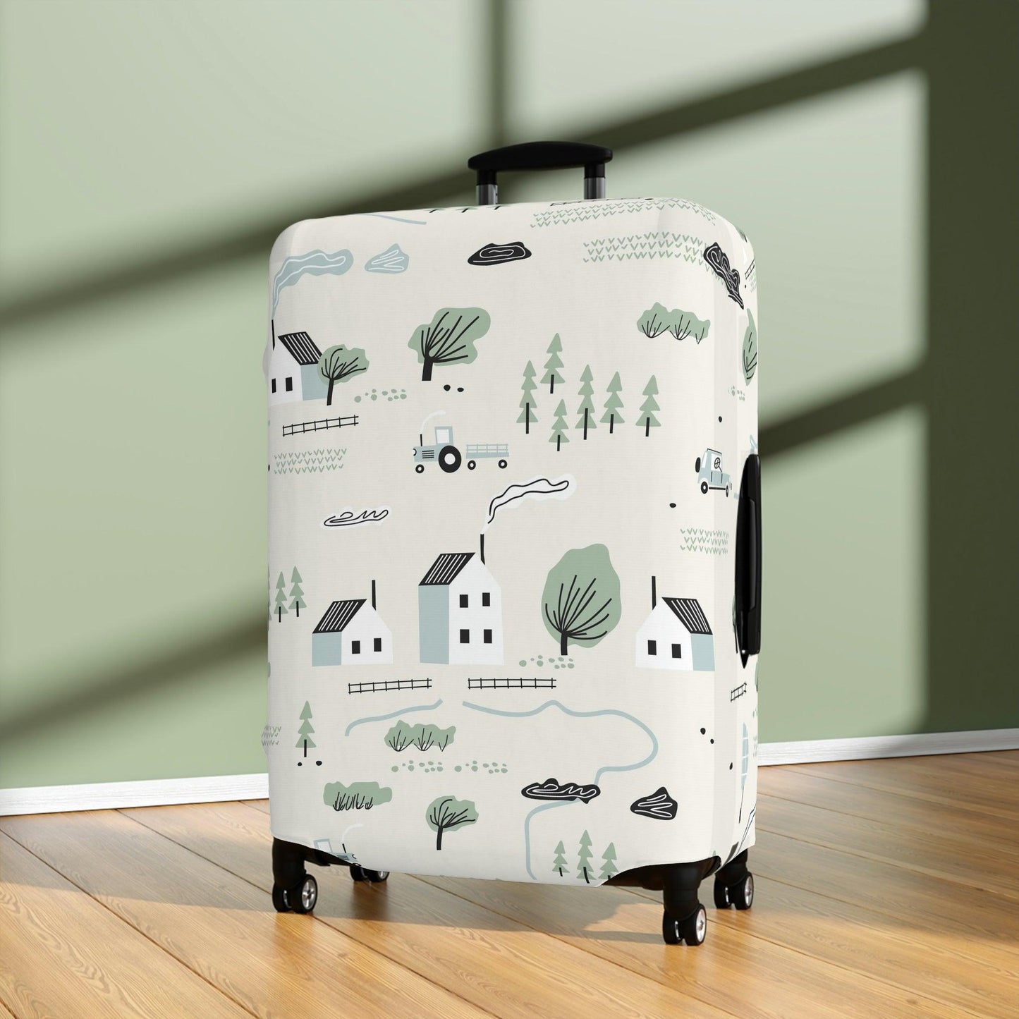Rynx | Stylish Luggage Tag Set: Trendy Cover & Customization Kit