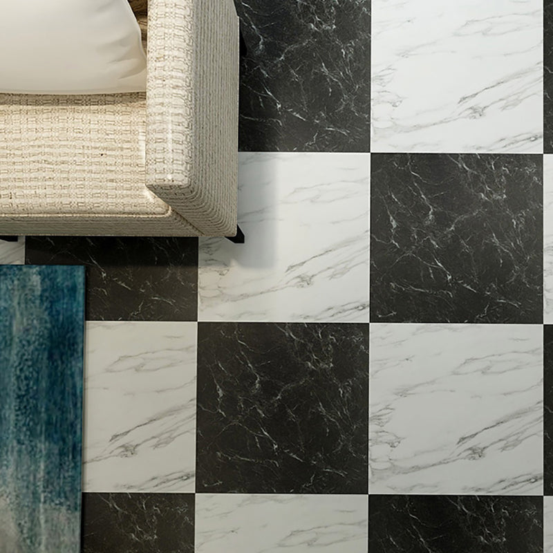 Rynx | Modern square plastic floor waterproof peel & stick floor tiles