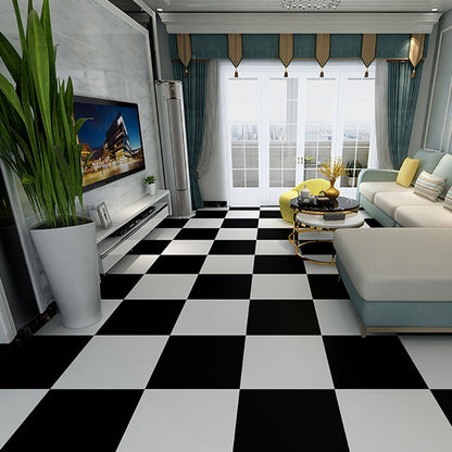 Rynx | Modern square plastic floor waterproof peel & stick floor tiles
