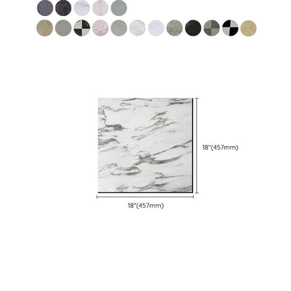 Rynx | Modern square plastic floor waterproof peel & stick floor tiles