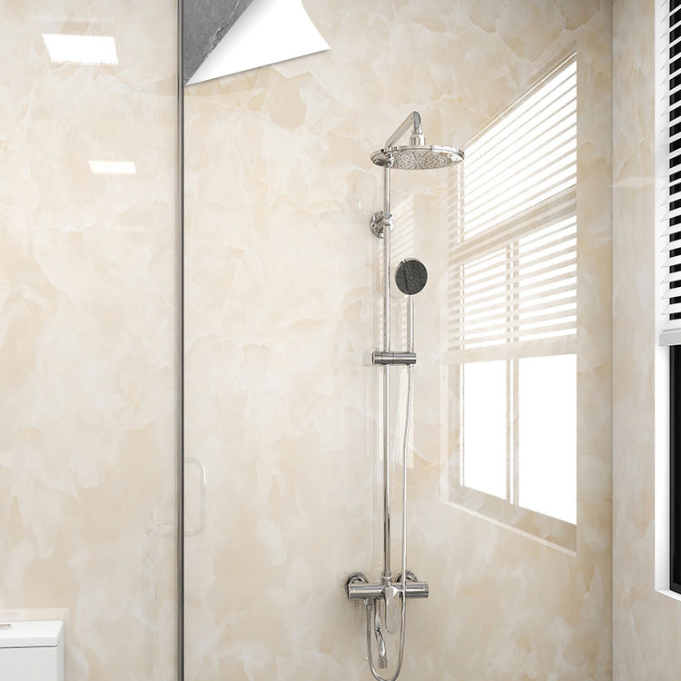 Rynx | Modern Peel/Stick Splash Guard Tiles PVC Wallpaper for Bathroom Splash Protection