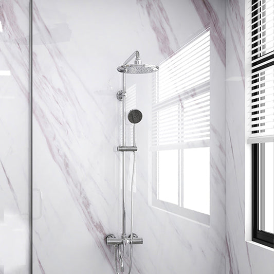 Rynx | Modern Peel/Stick Splash Guard Tiles PVC Wallpaper for Bathroom Splash Protection