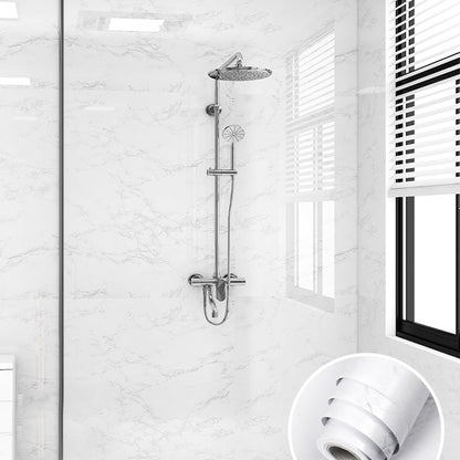 Rynx | Modern Peel/Stick Splash Guard Tiles PVC Wallpaper for Bathroom Splash Protection