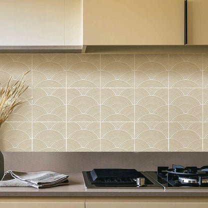 Rynx | Modern Mosaic Tile Peel and Stick Tile Pvc Kitchen Backsplash Peel and Stick Wall Tile