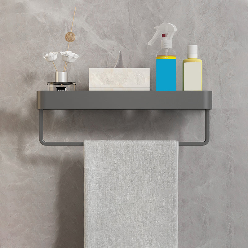 Rynx | Minimalist Matt Metal Bathroom Accessory Set Modern Bathroom Shelf