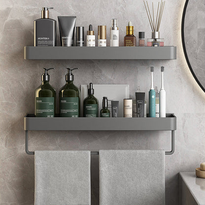 Rynx | Minimalist Matt Metal Bathroom Accessory Set Modern Bathroom Shelf