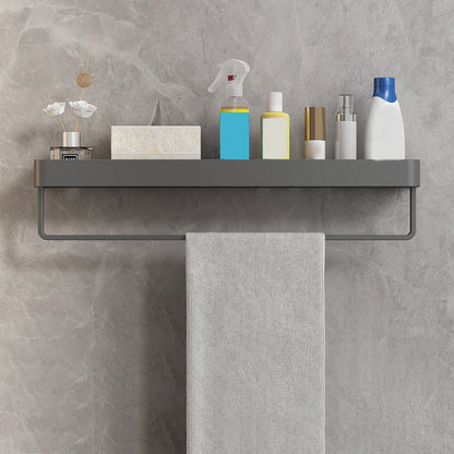 Rynx | Minimalist Matt Metal Bathroom Accessory Set Modern Bathroom Shelf