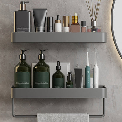Rynx | Minimalist Matt Metal Bathroom Accessory Set Modern Bathroom Shelf