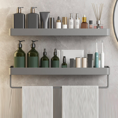 Rynx | Minimalist Matt Metal Bathroom Accessory Set Modern Bathroom Shelf