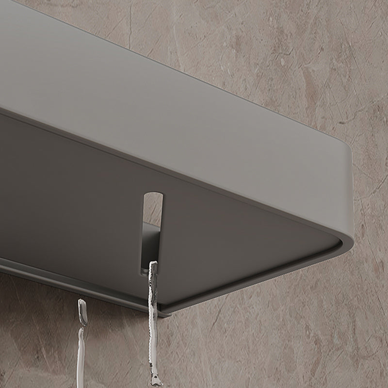 Rynx | Minimalist Matt Metal Bathroom Accessory Set Modern Bathroom Shelf