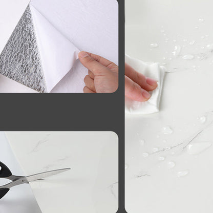 Rynx | Marbling waterproof PVC tin backing for peeling and attaching interior panels