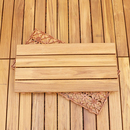 Rynx | Connected outdoor floor tiles wooden planks