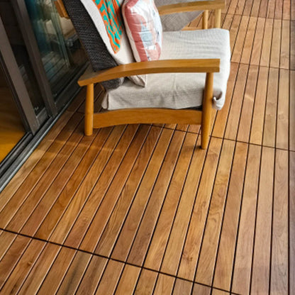 Rynx | Connected outdoor floor tiles wooden planks