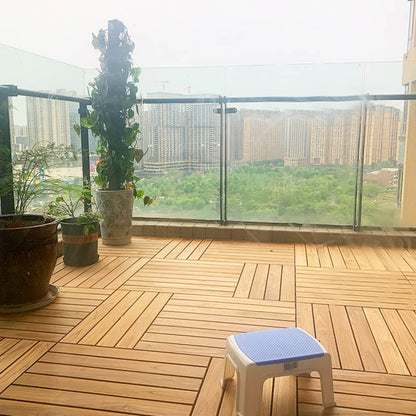 Rynx | Connected outdoor floor tiles wooden planks
