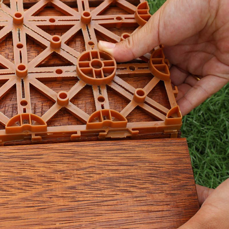 Rynx | Wood Decking Waterproof Composite Paving Tiles