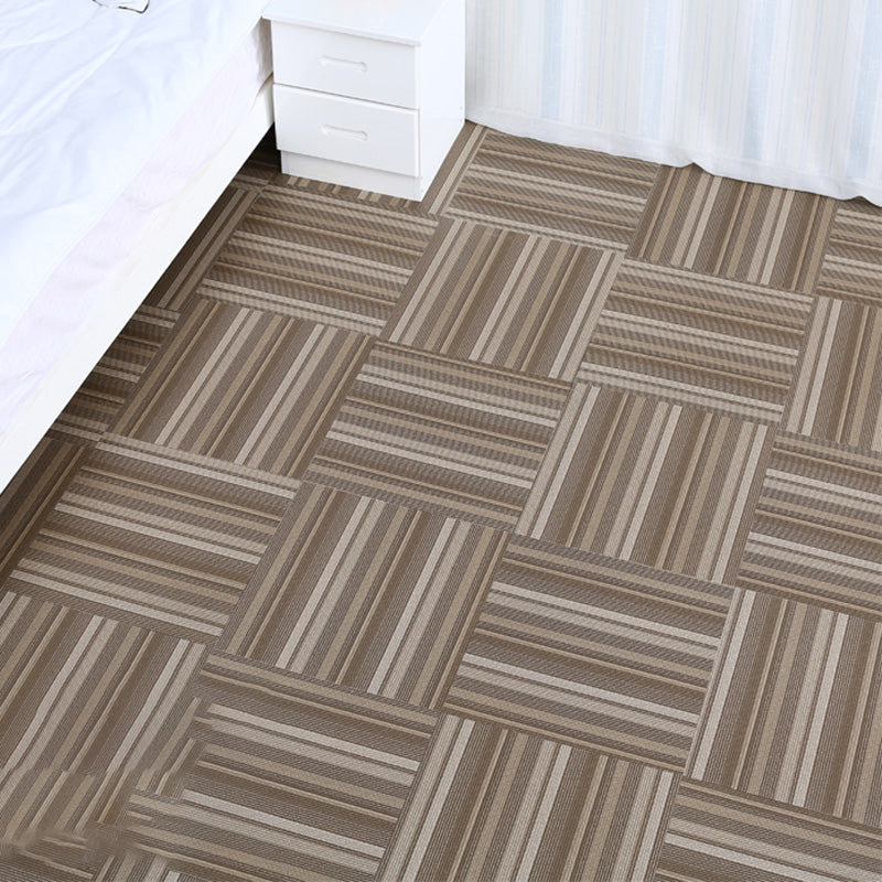 Rynx | Fireproof Square PVC Flooring Peel and Stick Waterproof PVC Flooring