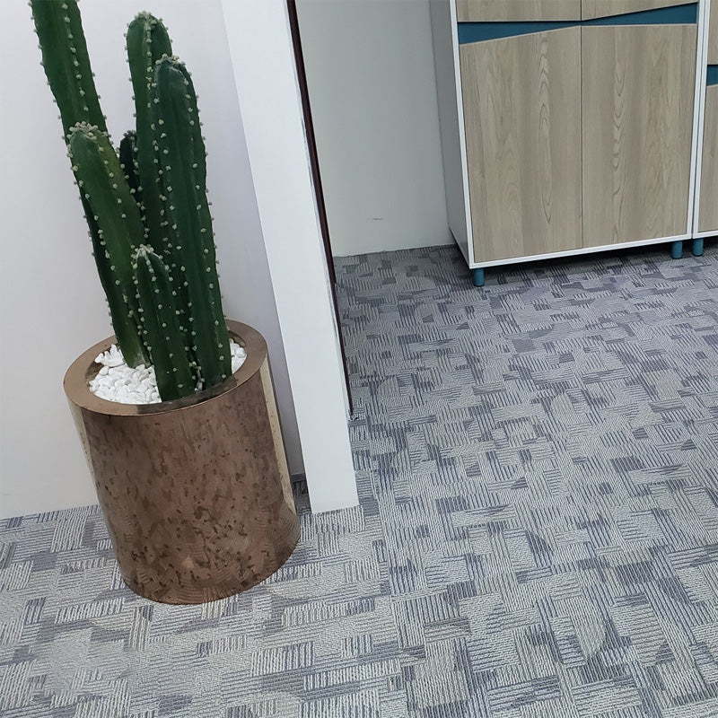 Rynx | Fireproof Square PVC Flooring Peel and Stick Waterproof PVC Flooring