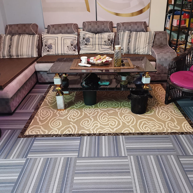 Rynx | Fireproof Square PVC Flooring Peel and Stick Waterproof PVC Flooring