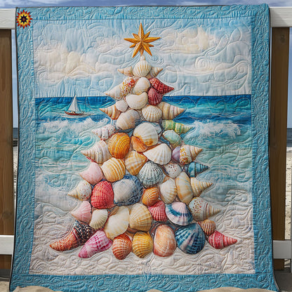Rynx | Shell Christmas Tree Quilt