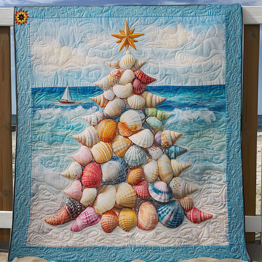 Rynx | Shell Christmas Tree Quilt
