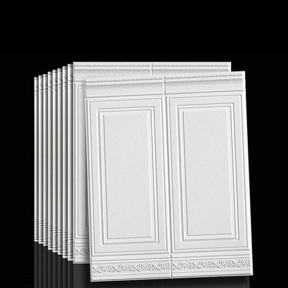 Rynx | Contemporary waterproof 3D wall strip veneer for peeling and sticking on interior walls