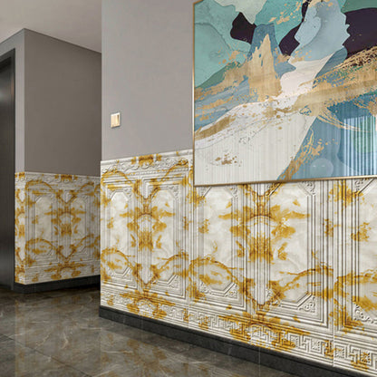Rynx | Contemporary waterproof 3D wall panel veneer for peeling and sticking for interior walls