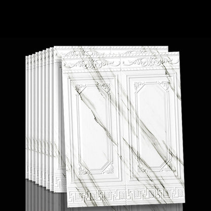 Rynx | Contemporary waterproof 3D wall strip veneer for peeling and sticking on interior walls