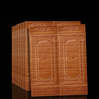 Rynx | Contemporary waterproof 3D wall panel veneer for peeling and sticking for interior walls