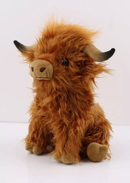 RYNX | Plush Toy - Soft And Cuddly Highland Cow Plush
