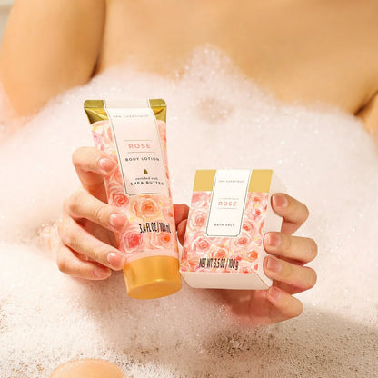 Rynx | 9 Pcs Rose Bath Gift - Spa Gift