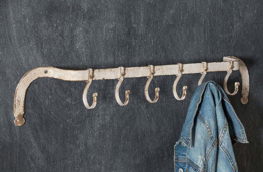 Rynx | Rusty White Wall Shelf
