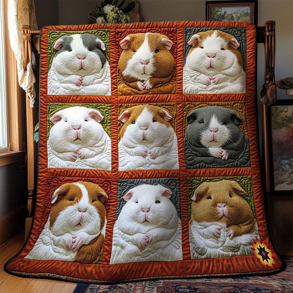 Rynx | Sleeping Guinea Pig Quilt