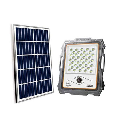 Rynx | Smart Solar LED Floodlight with Wireless Camera + Solar Panel + Optical Lens