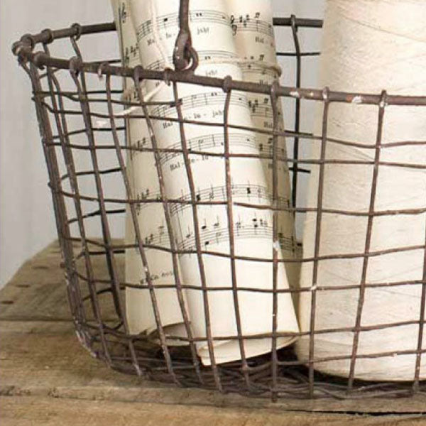 Rynx | Nesting wire baskets with handles, set of 2