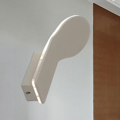 Rynx | Bend Wall Lamp Modern Style Aluminum LED White Surface Wall Lamp in White/Natural/Warm Light