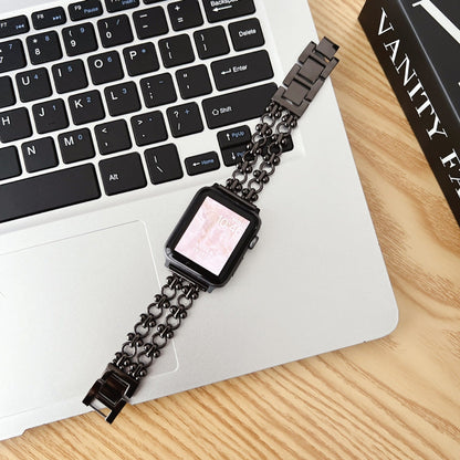 Rynx | New Chinese metal circle watch double chain