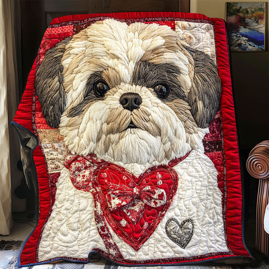 Rynx | Shih Tzu Valentine's Day Quilt